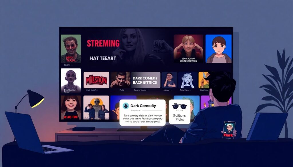 Черный юмор в сериалах: где проходит граница между смешным и шокирующим - иллюстрация