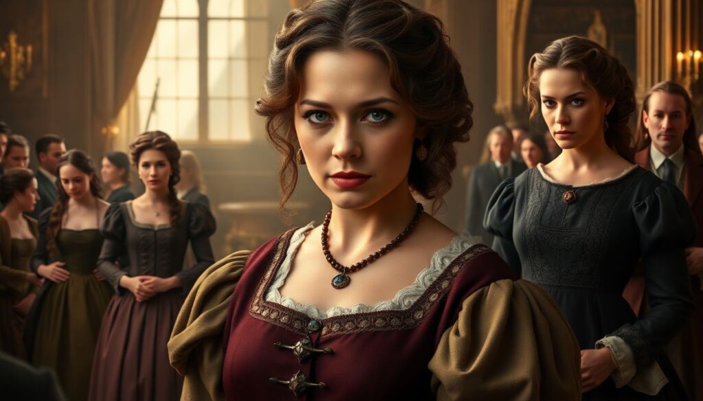 Сильные женские персонажи в драматических и исторических сериалах - иллюстрация