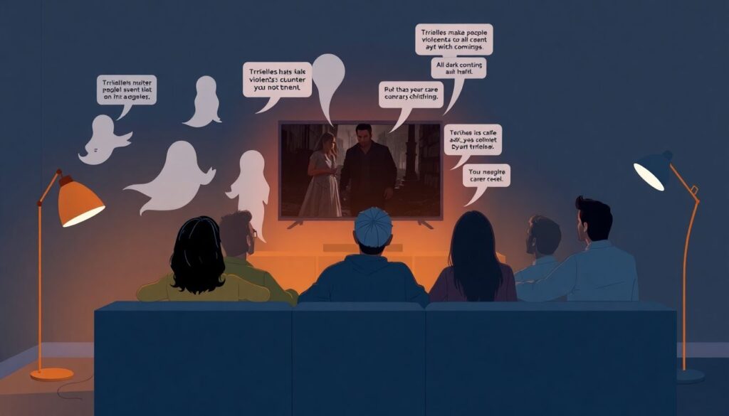 Психология напряжения: как триллеры заставляют нас залипать на экране до последних минут серии - иллюстрация