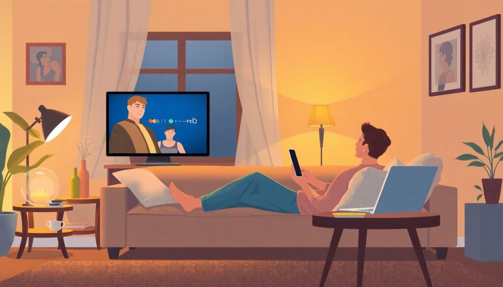 Комедийные сериалы для снятия стресса: подборка для тяжёлых рабочих будней - иллюстрация