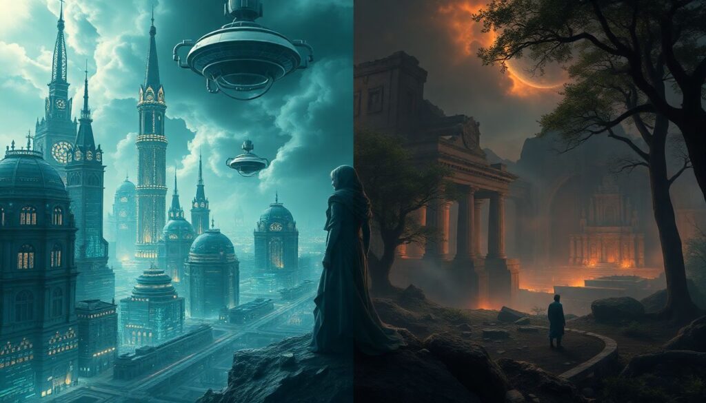 Научная фантастика против фэнтези: чем отличаются поджанры сериалов и как выбрать своё направление - иллюстрация