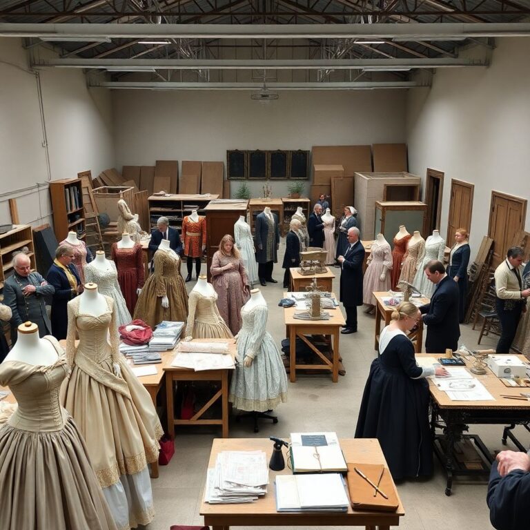 Как создаются исторические костюмы и декорации в сериалах: взгляд за кулисы