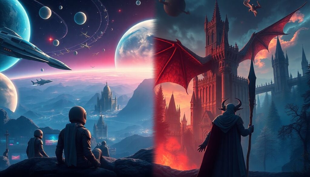 Научная фантастика против фэнтези: какие сериалы выбирают зрители и почему - иллюстрация