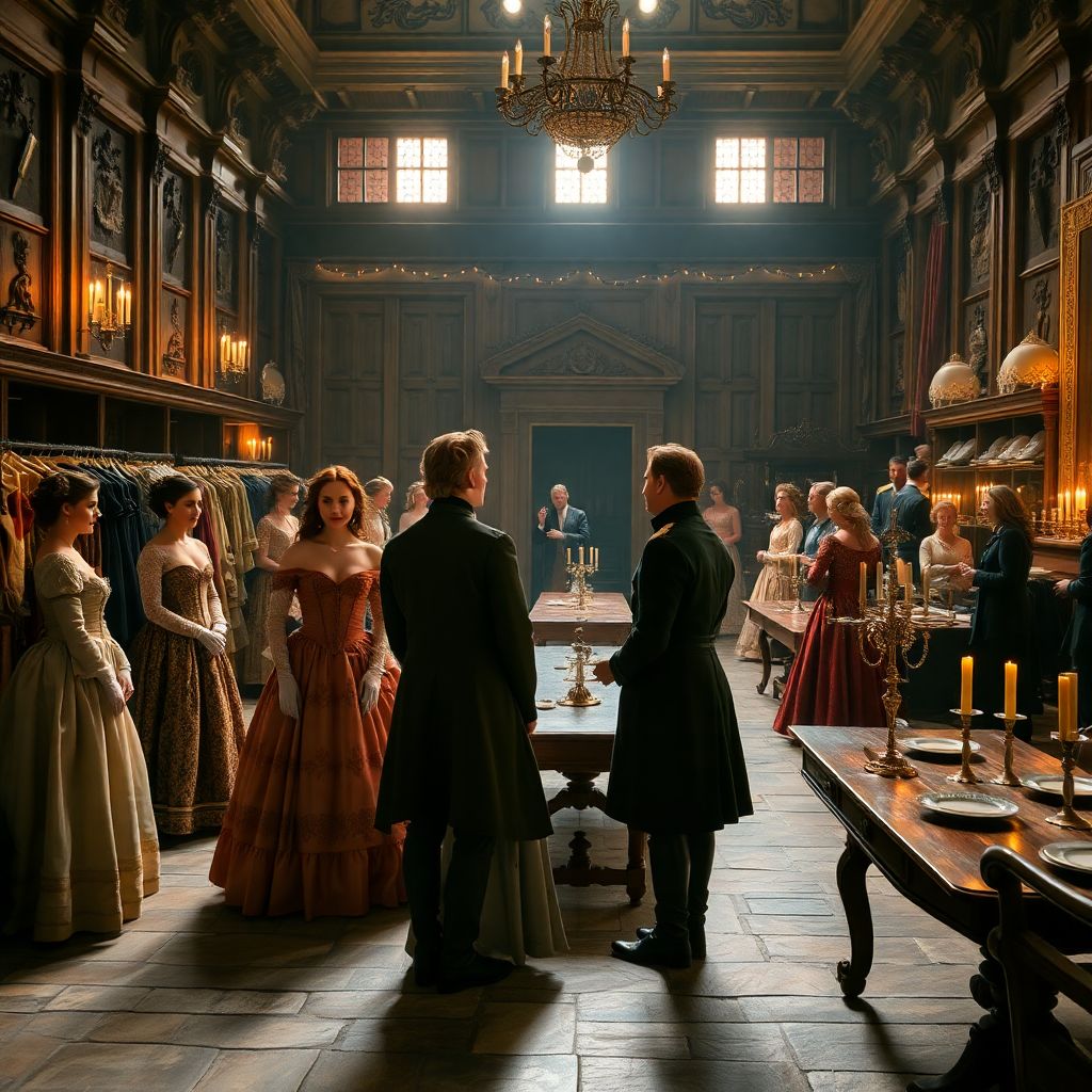 Исторические костюмированные драмы: как создают атмосферу эпохи в сериалах