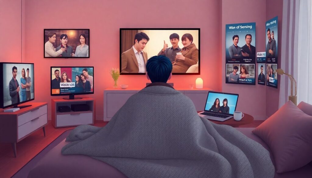 Почему мы пересматриваем старые сериалы чаще, чем начинаем новые: психологический разбор на примерах культовых драм - иллюстрация