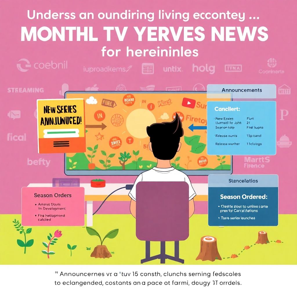 Главные сериальные новости месяца: анонсы, продления, закрытия и скандалы