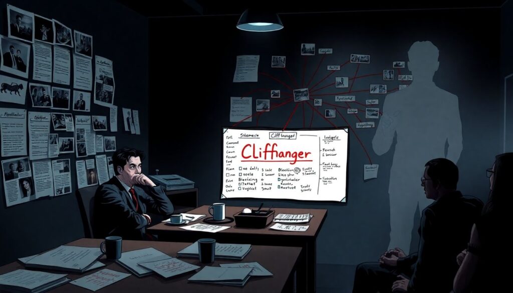 Темп, монтаж, клиффхэнгеры: как триллеры удерживают зрителя до последнего кадра - иллюстрация