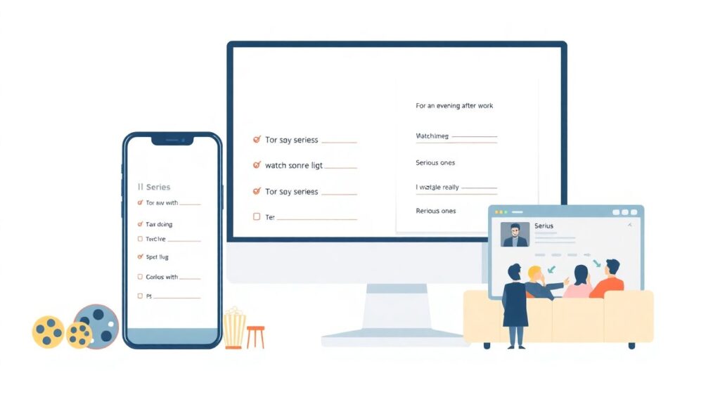 Как выбрать следующий сериал для просмотра: универсальный алгоритм для любого настроения - иллюстрация