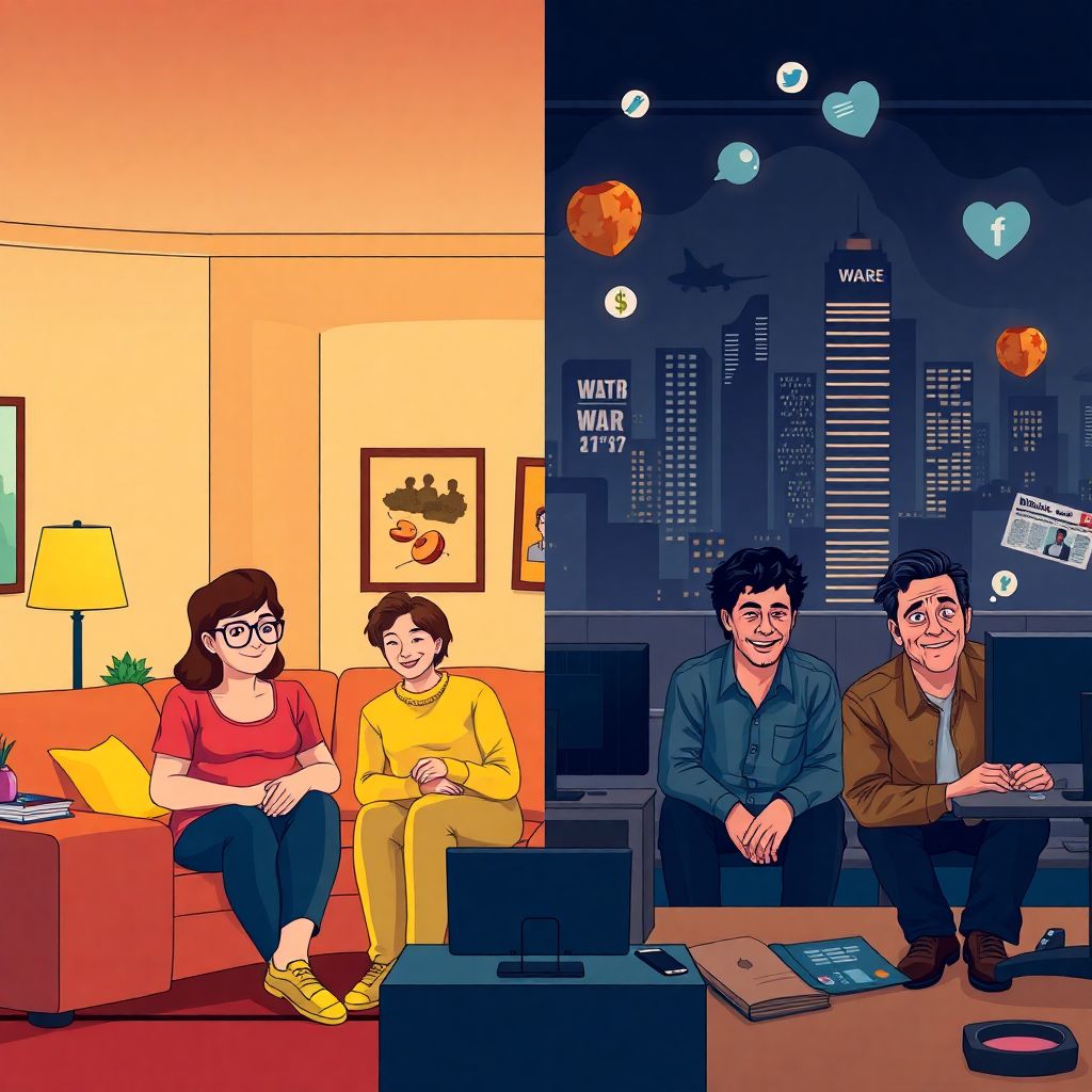 Юмор на грани: как и почему современные комедийные сериалы стали темнее