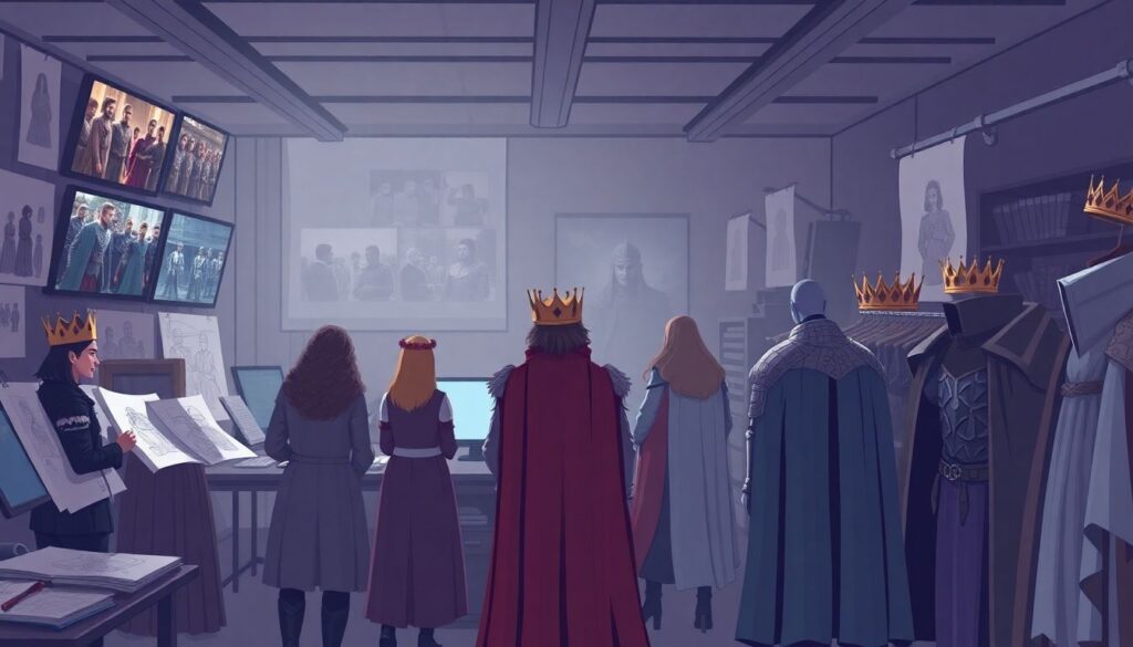 Эстетика эпохи: как костюмы и декорации делают исторические сериалы незабываемыми - иллюстрация