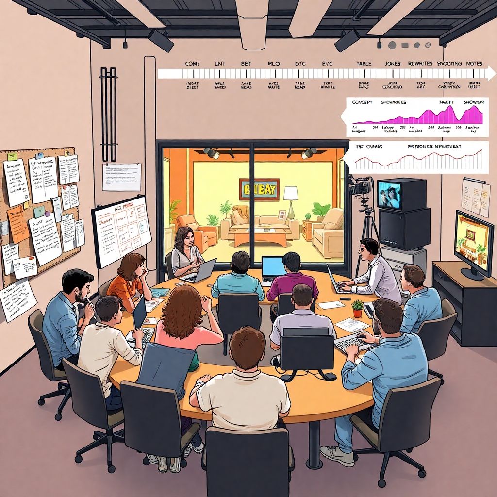 Как создаются ситкомы: закулисье комедийных сериалов и работа сценаристов