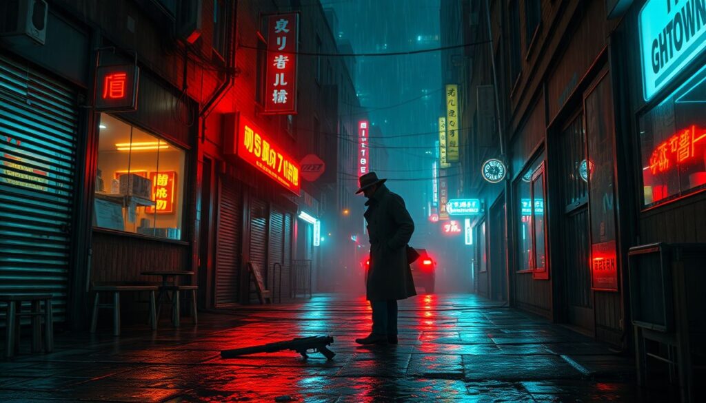 Эволюция криминальных драм: от классических детективов до мрачных неонуаров - иллюстрация