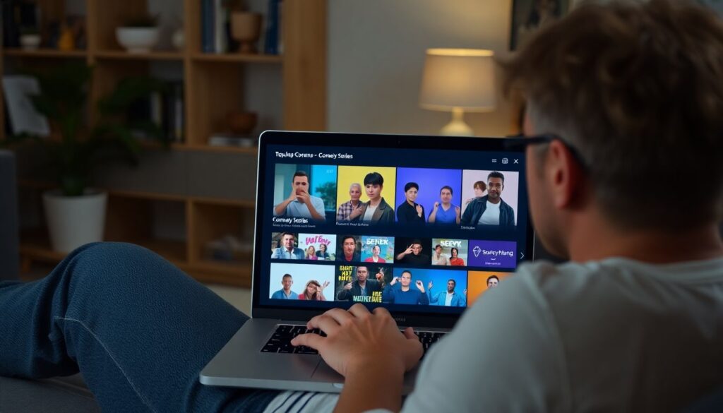 Смех сквозь кадр: как комедийные сериалы помогают пережить стресс и выгорание - иллюстрация